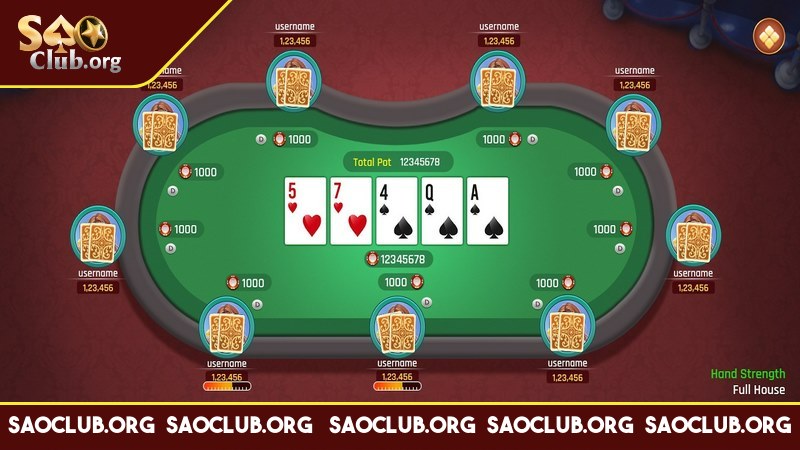 Poker Saoclub là tựa game có sức hấp dẫn hàng đầu tại Việt Nam