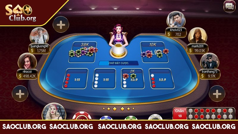  Xì tố Saoclub thu hút sự quan tâm mạnh mẽ của bet thủ